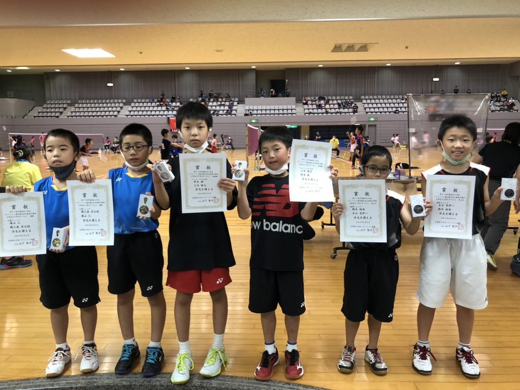 4年男子ダブルス 表彰式