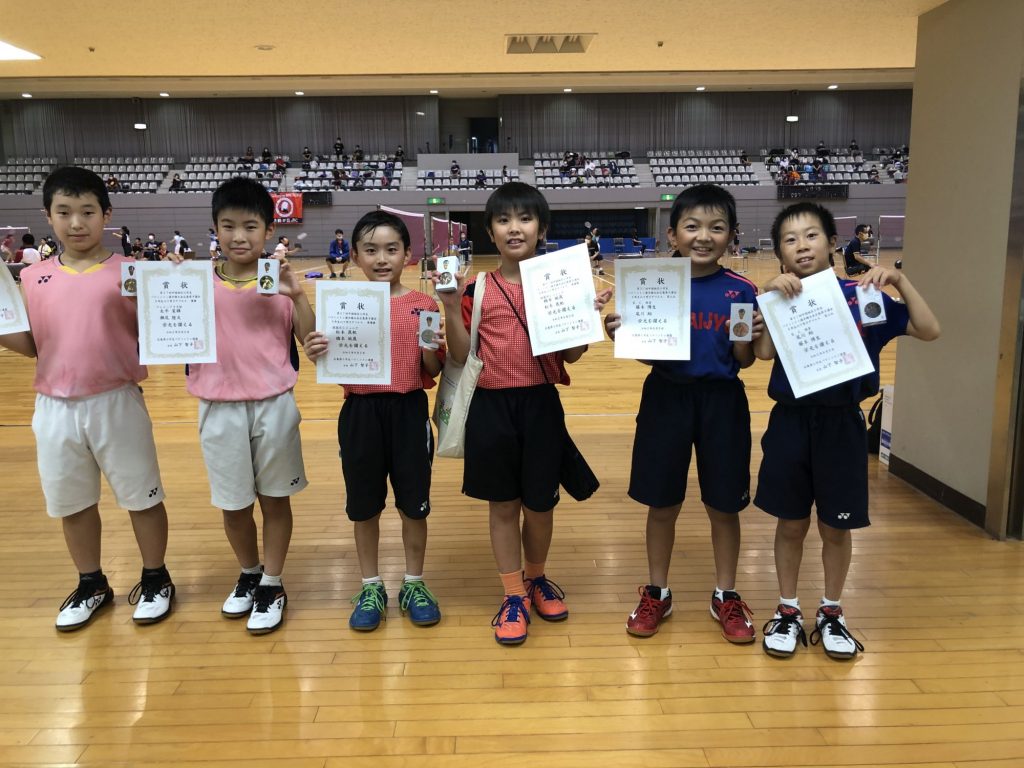 5年男子ダブルス 表彰式