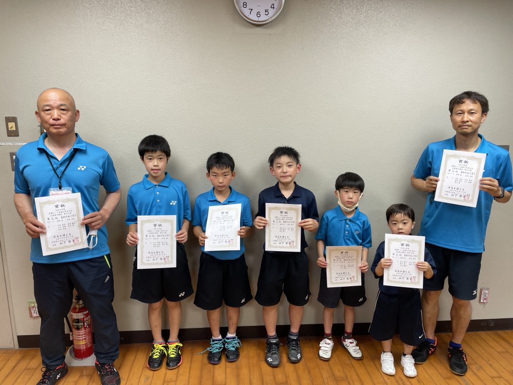 男子の部 第三位 表彰式