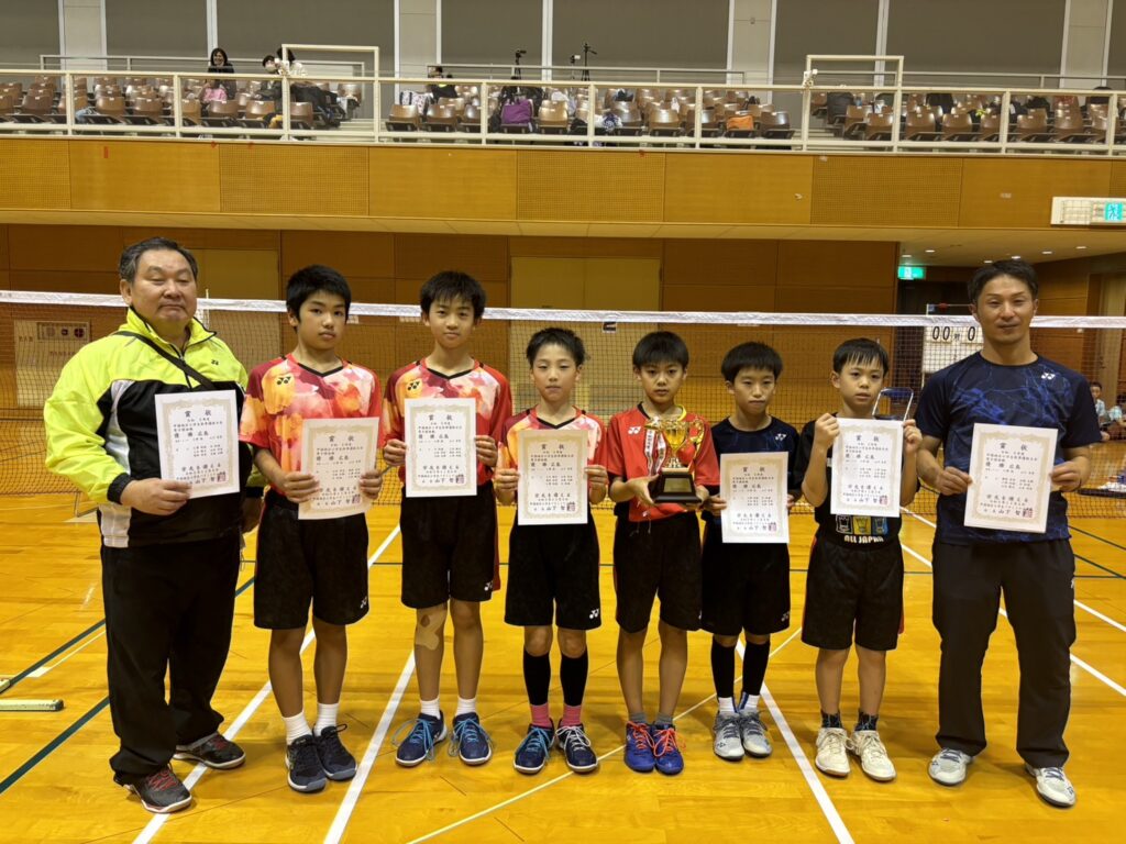 男子の部 優勝 表彰式