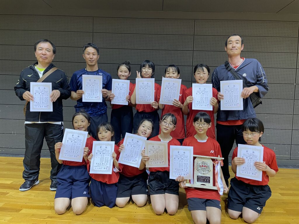 女子の部 表彰式