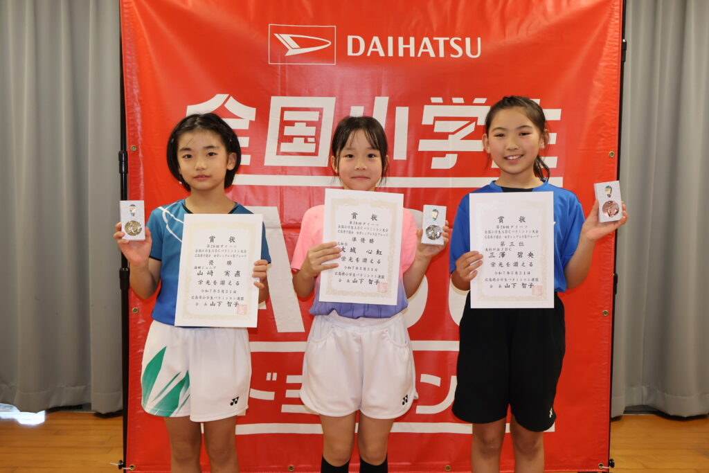 女子Bグループ 表彰式